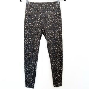 VARLEY Let’s Move High Rise Cheetah Print Leggings Small